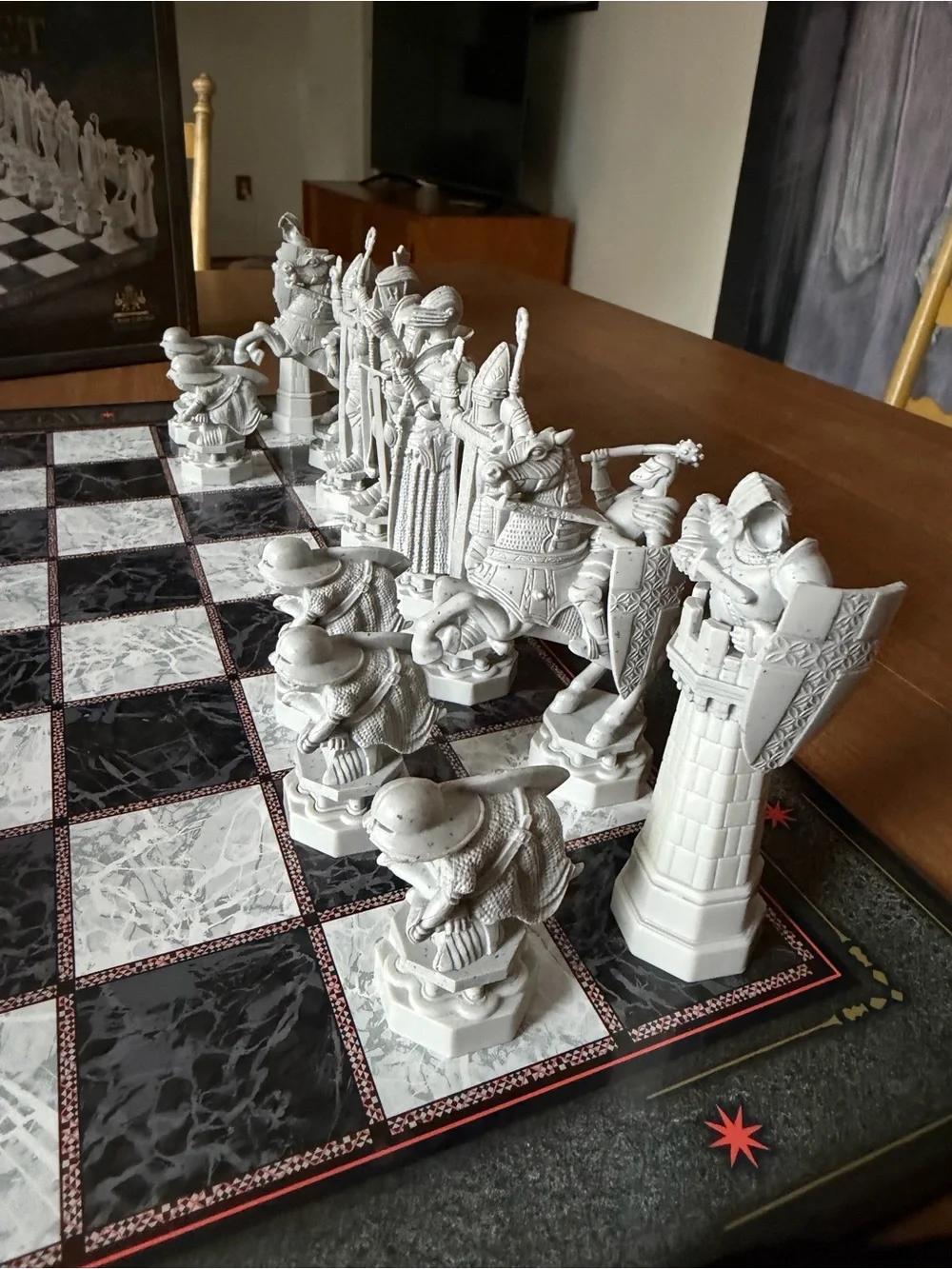 Harry Potter Wizard Chess Set Noble Collection